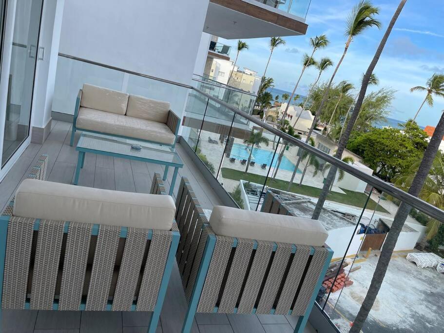 Hermoso Apartamento Con Vista Al Mar! Los Corales Punta Cana Bagian luar foto
